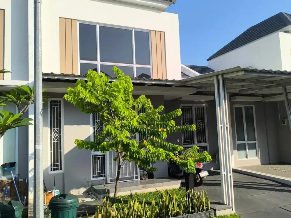 Dijual Rumah Full Furnished Cluster Canna Paramount Petals Curug