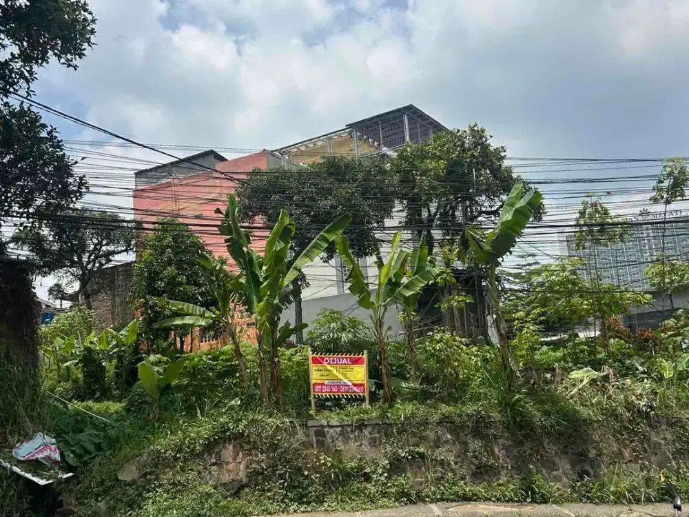 Jual tanah pinggir jalan raya Jatinangor cocok untuk cafe, kosan, kantor