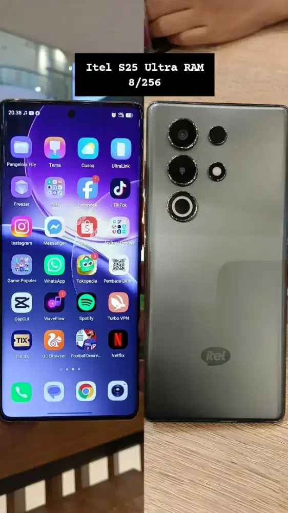 Itel S25 Ultra RAM 8/256GB