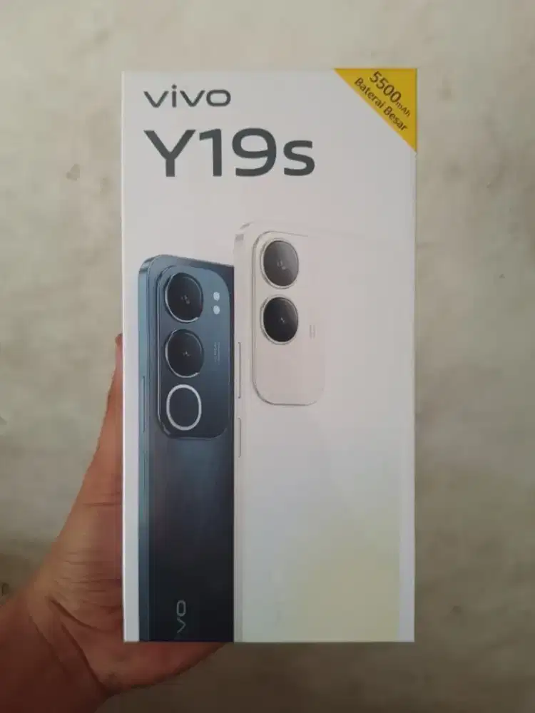 new vivo y19s 4/128 garansi resmi