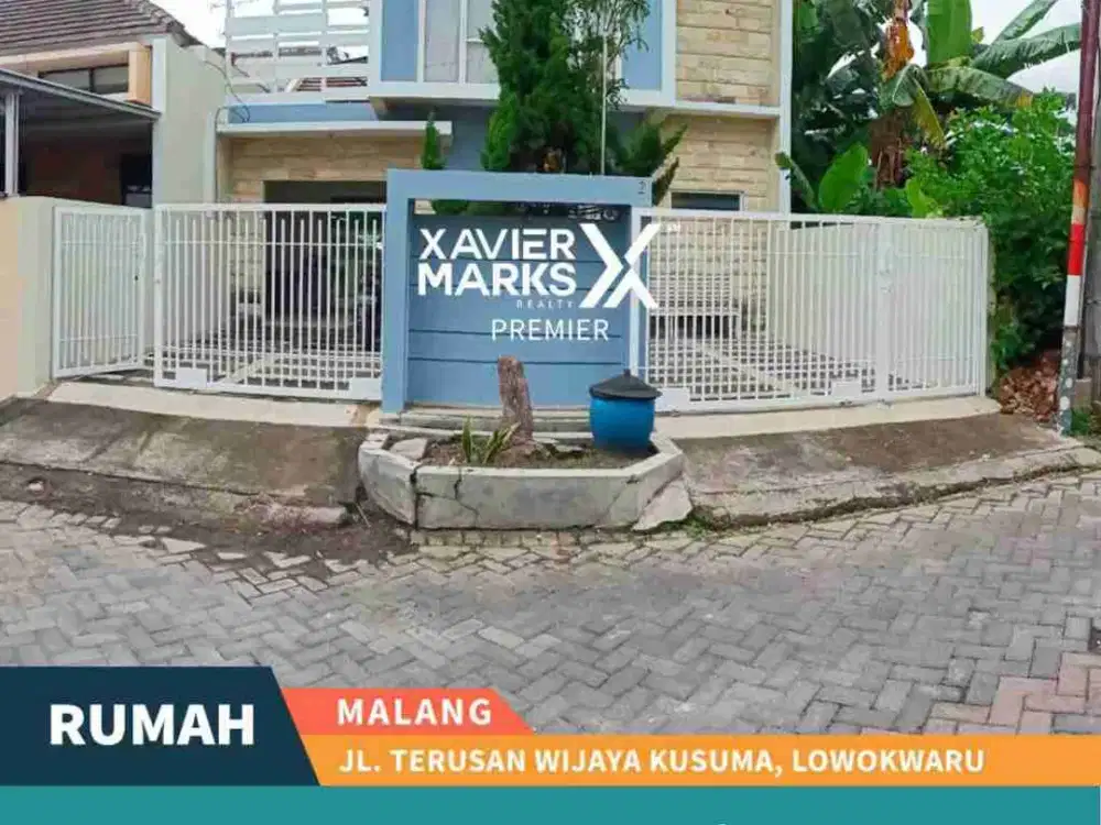 Dijual Rumah Modern Siap Huni di Jalan Wijaya Kusuma, Lowokwaru Malang