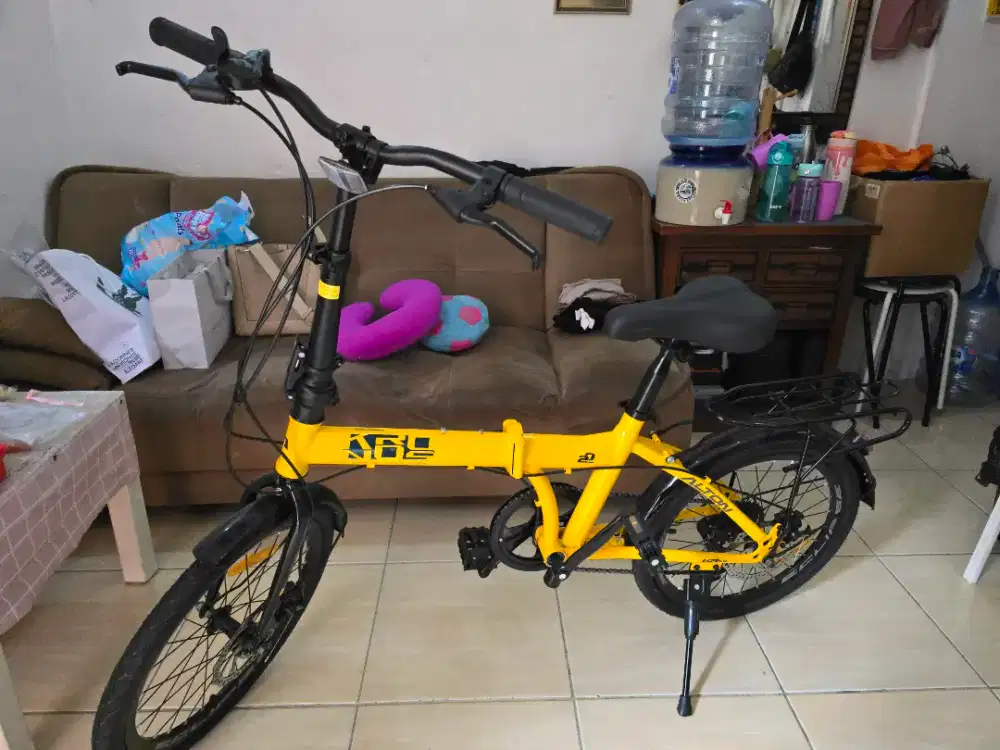 Sepeda Lipat Element Alton Kronos Kuning