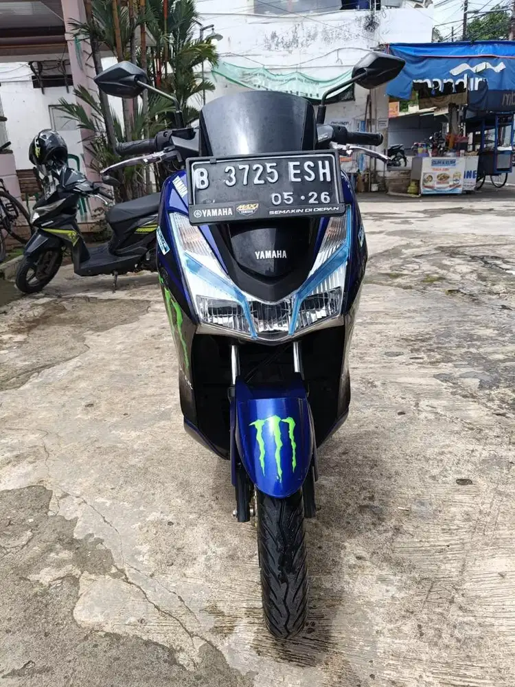 Yamaha Lexi 125 2019 Biru (Monster Edition)