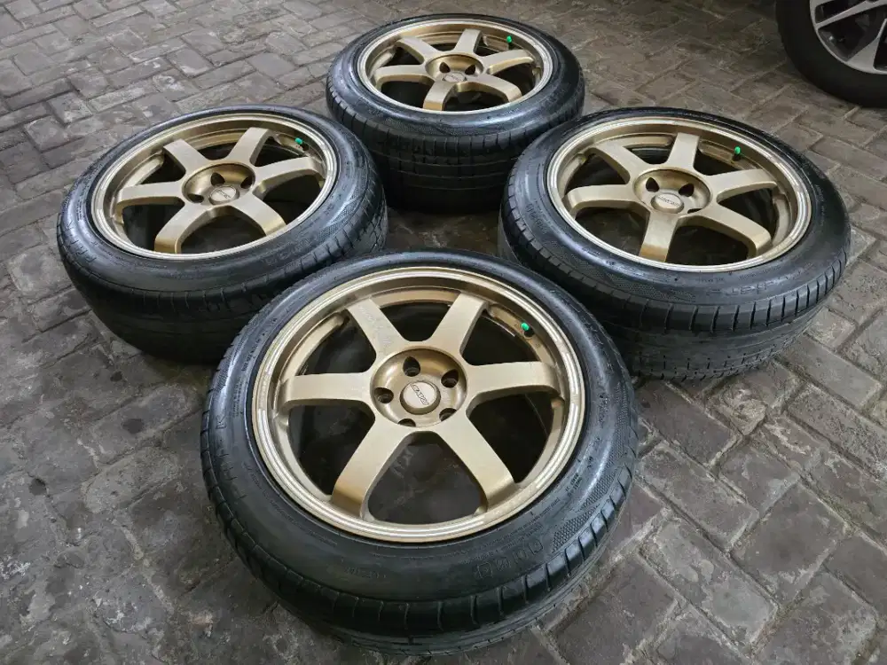 Velg Ban TE37 R18 Creta Stargazer Captiva Terios Xtrail Serena Juke