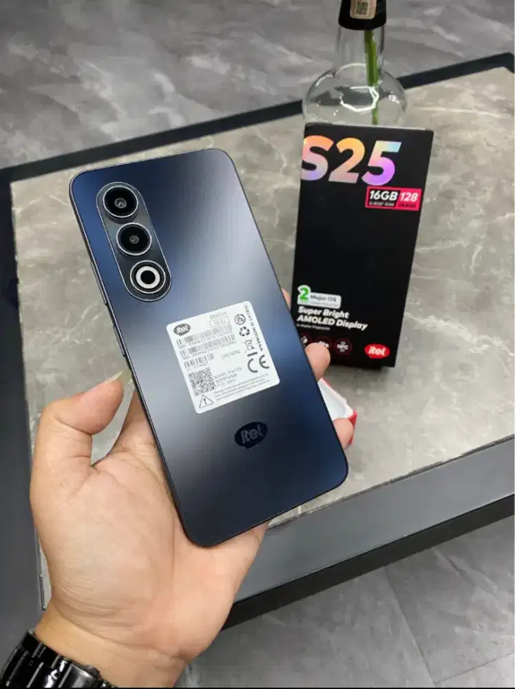 ITeL S25 ram 16/128 Layar Amoeld 120Hz