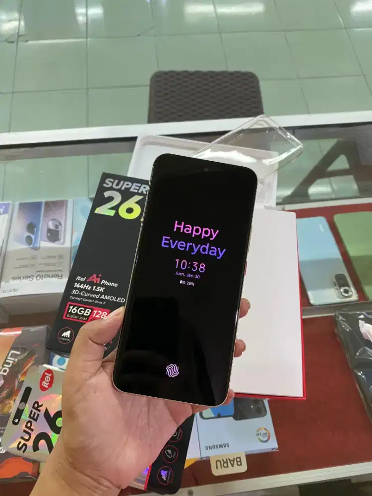 ITel Super 26 Ultra Terbaru Layar Curved IP65