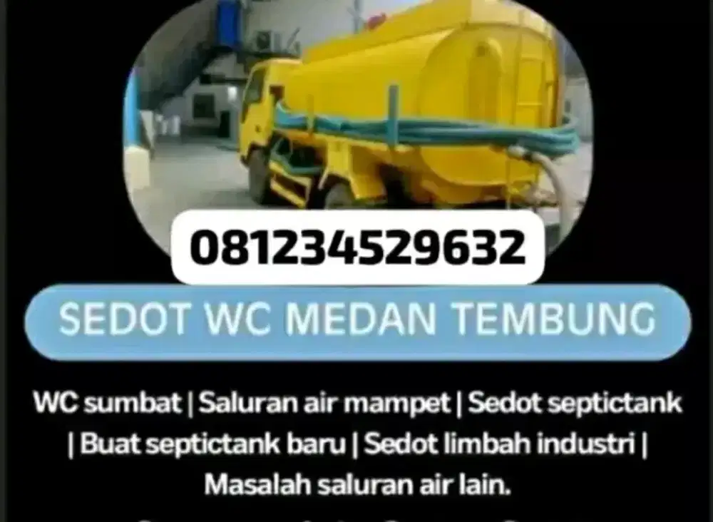Wc sedot dan saluran mampet