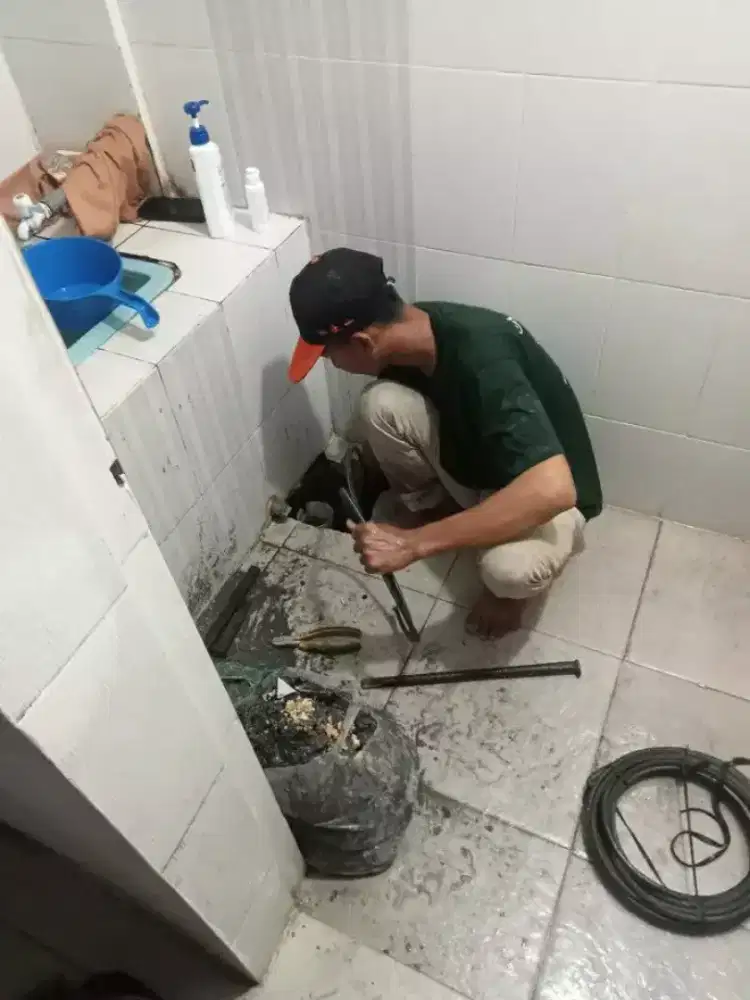 Wc sedot dan saluran mampet