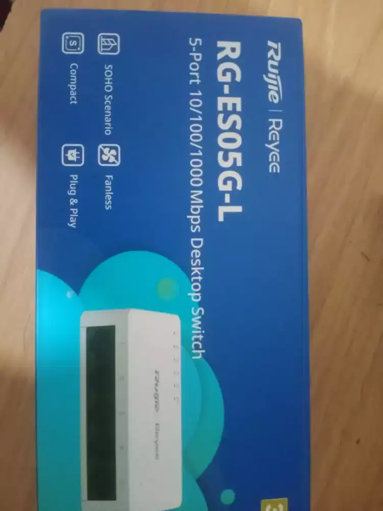 swicth hub ruijie 5 port