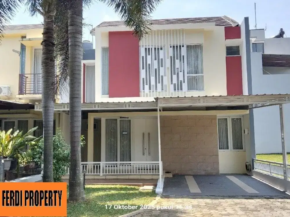 Dijual cepat rumah furnish siap huni view danau di Citra Gran Cibubur