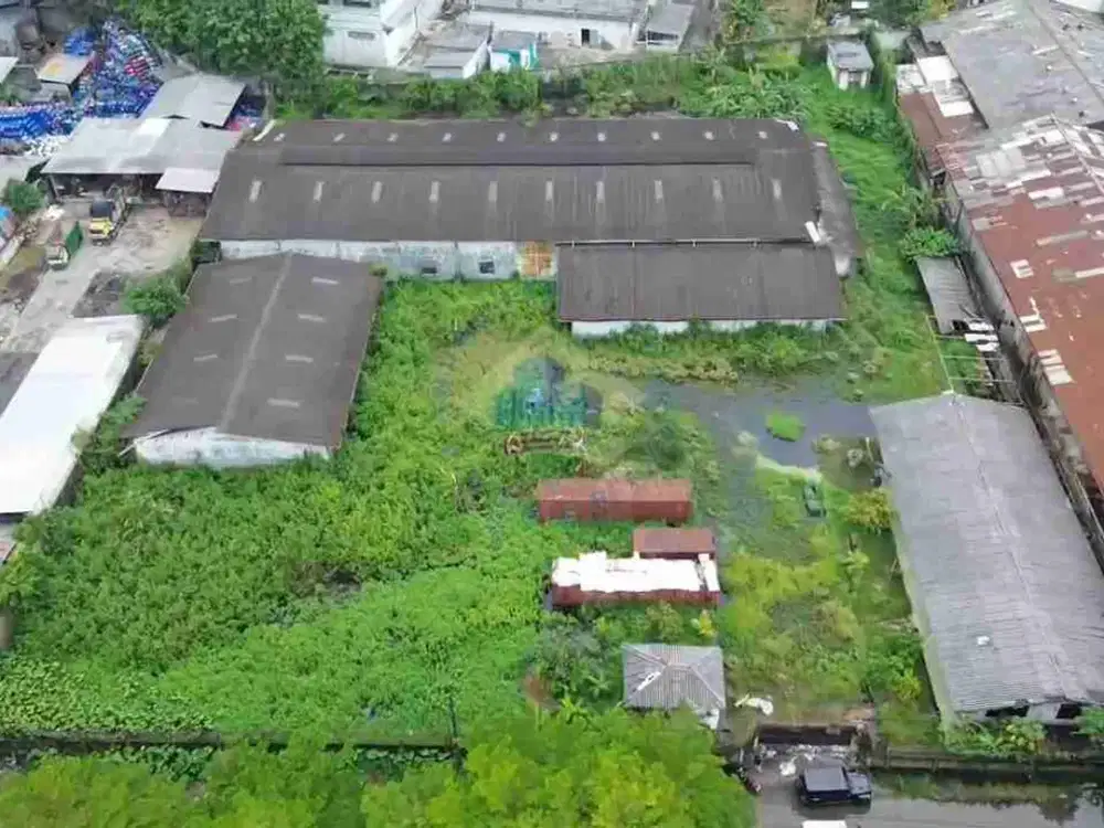 Dijual Tanah Bekas Pabrik di Kawasan Industri Manis, Bitung - Tangerang. Akses Container dan Dekat Tol