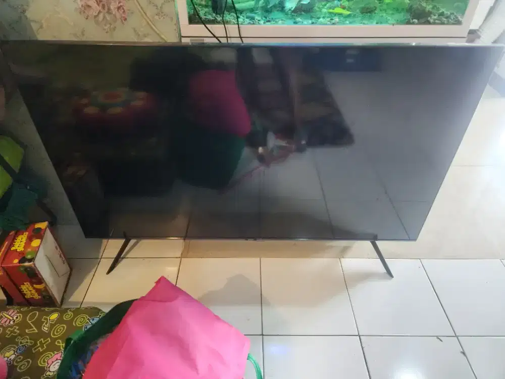 SAMSUNG TV 55 INC BANGKAI + REMOTE