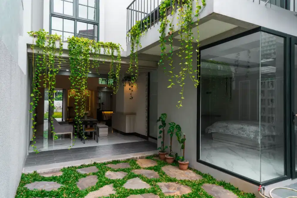 Jual rumah mewah full furnished 6,350 M nego. kav DPRD DKI CIBUBUR