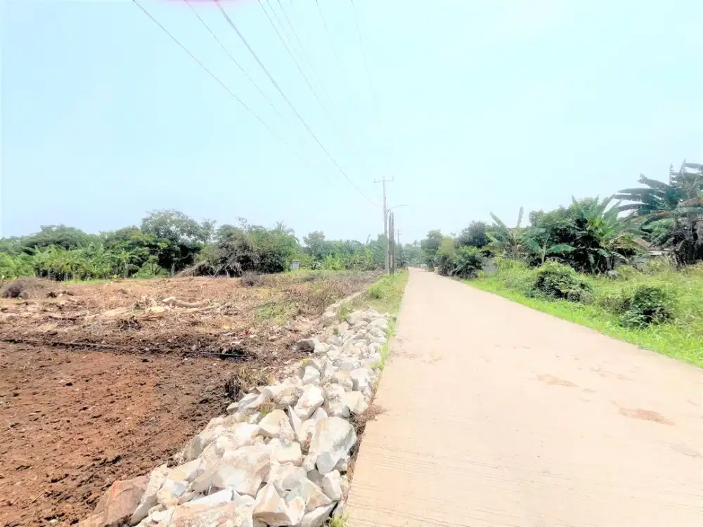 Strategis, Kavling Hanya 10 Menit Stasiun Cicayur, 1,6 Jt-an/m2