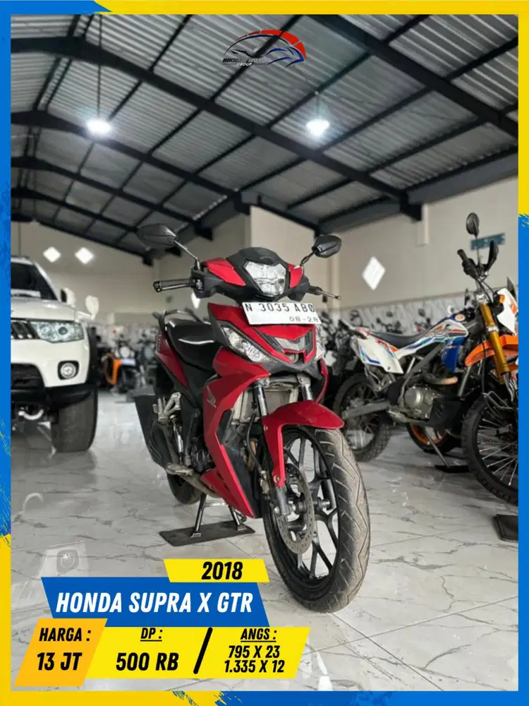HONDA SUPRA X GTR 2018 READY GASS BOLOH HIKMAH MOTOR KEPUH MALANG