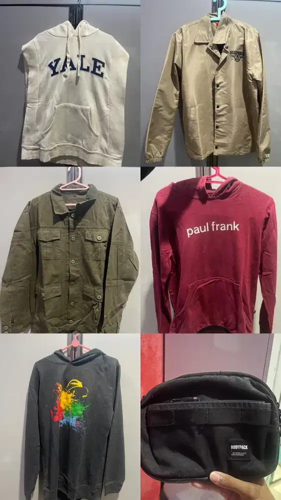 Paket Usaha Thrift 6 Pcs Murah (Zara, Bodypack, Jaket, )
