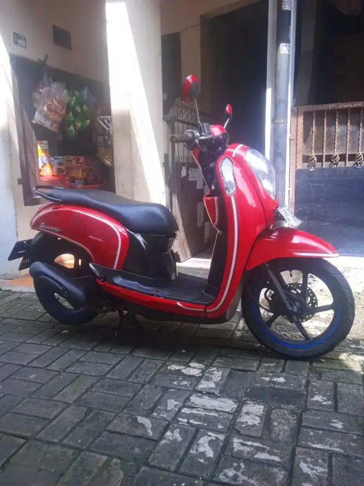 Honda Scoopy fi th 2015 original ss komplit
