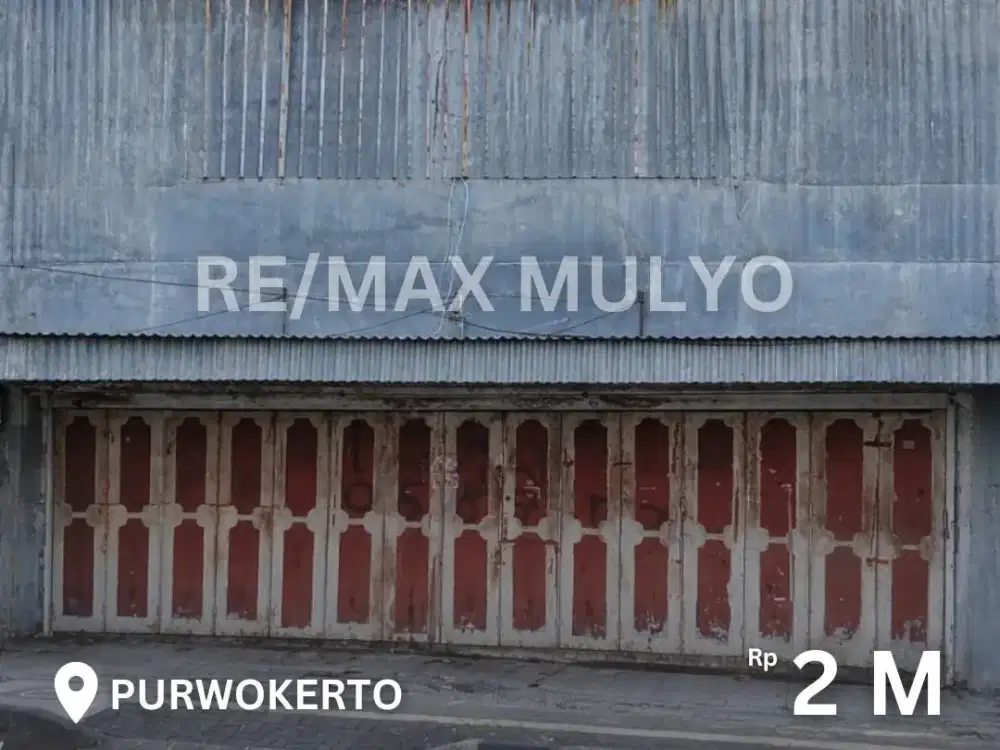Ruko Dijual Lokasi Strategis dan Ramai Area Purwokerto