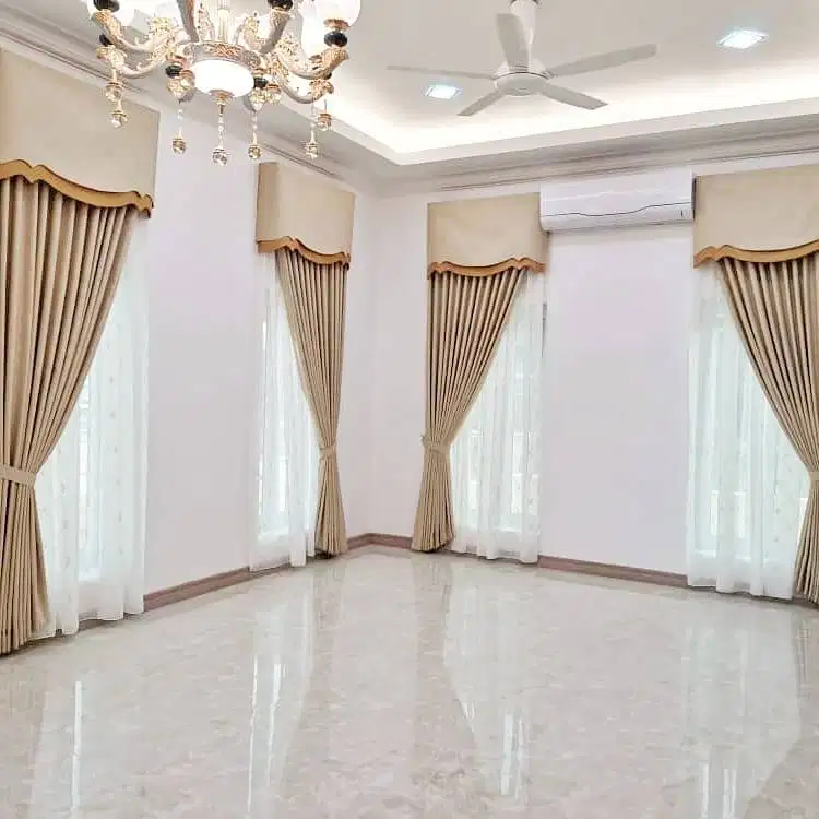 Dijual Gorden Jendela Terbaru Minimalis Mewah Murah Gordyn Hordeng