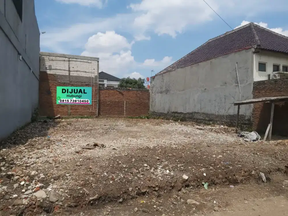 Dijual cepat Tanah kavling di Buahbatu dekat ke pusat kota & pintu tol