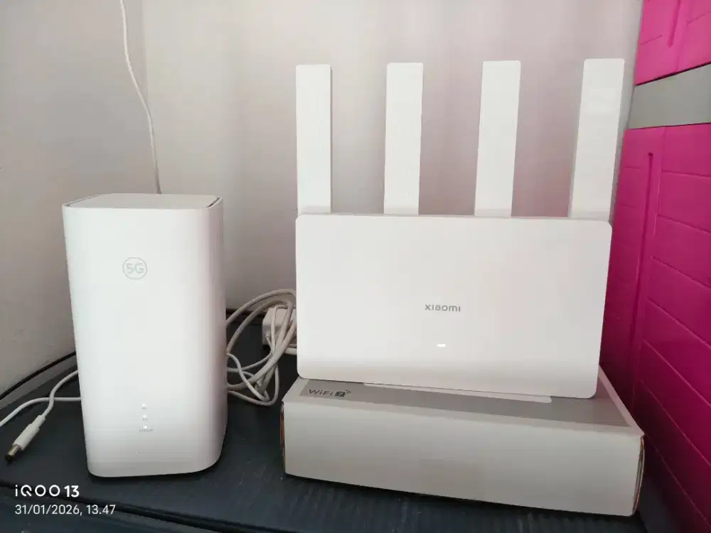 Orbit Max 5G H155-383 + Xiaomi Router BE3600