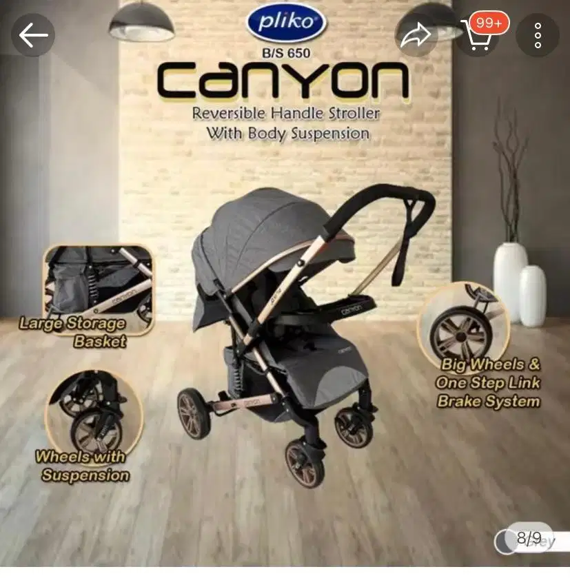 Dijual Murah Stoller Pliko model Canyon