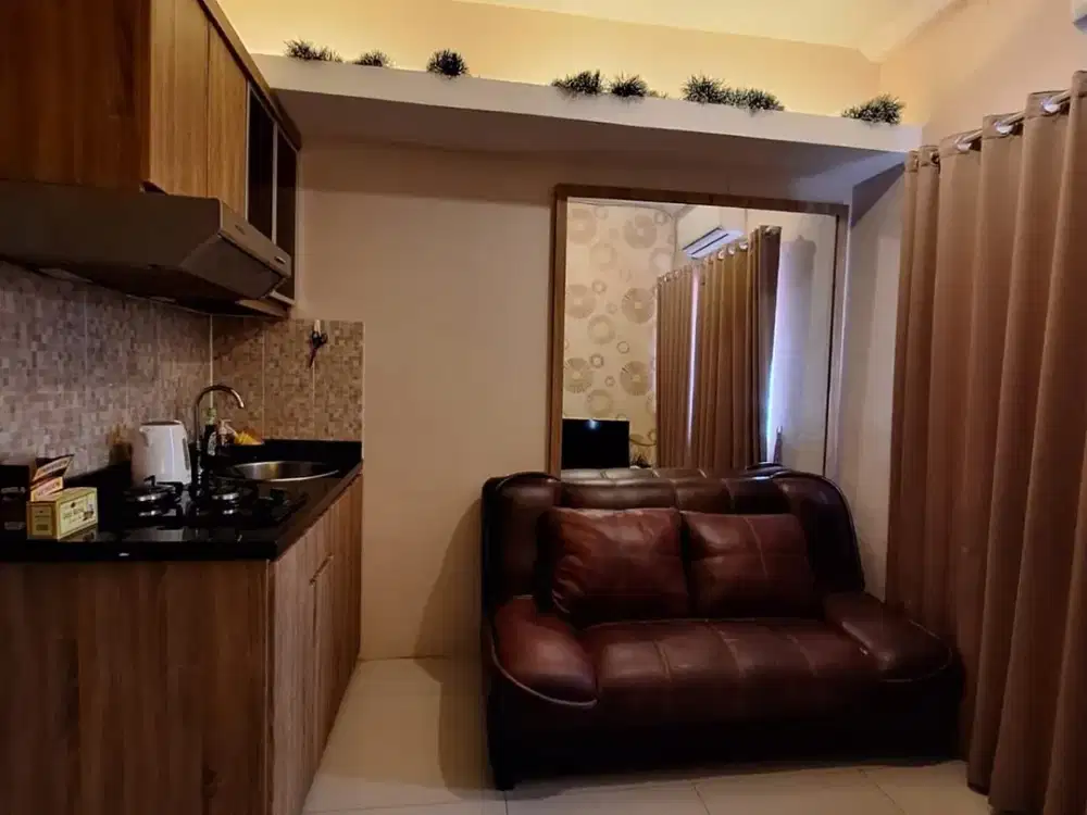 Dijual Apartment Mall Tower Green Pramuka City 2 br Furnish