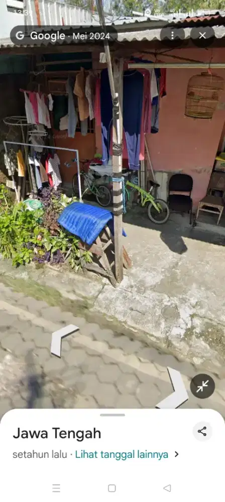 Jual rumah apa adanya lokasi Plesungan lt 60m hrg 180jt nego