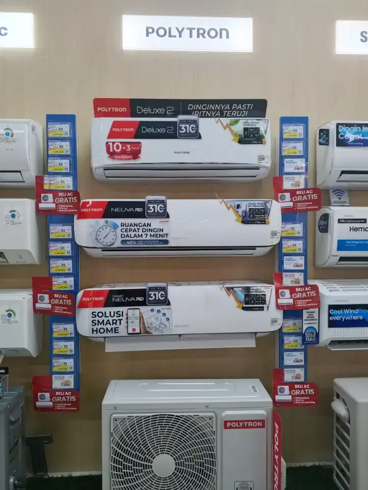 Ac Polytron gratis pemasangan