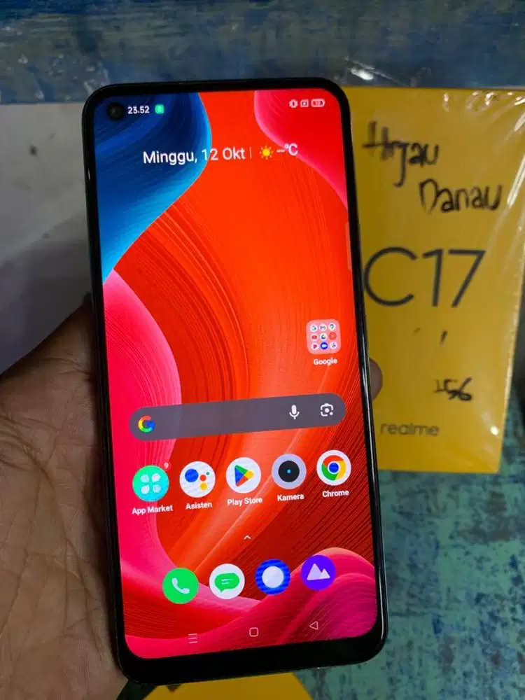 Realme C17 6/256gb resmi spek oke lancar semua