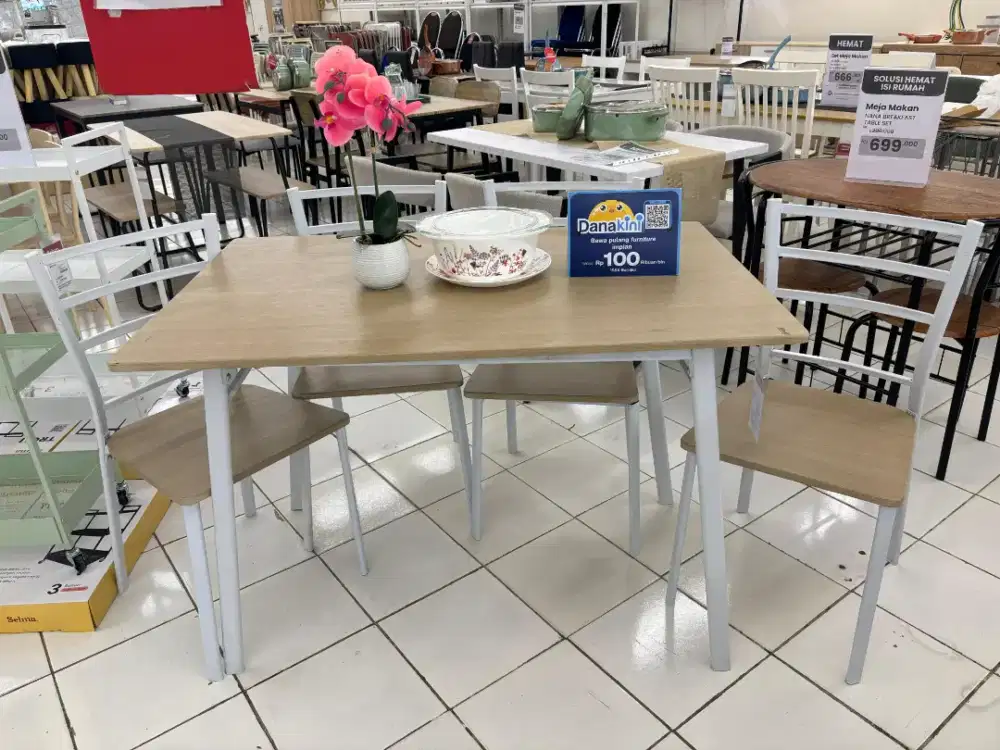 Promo meja makan 1 jutaan