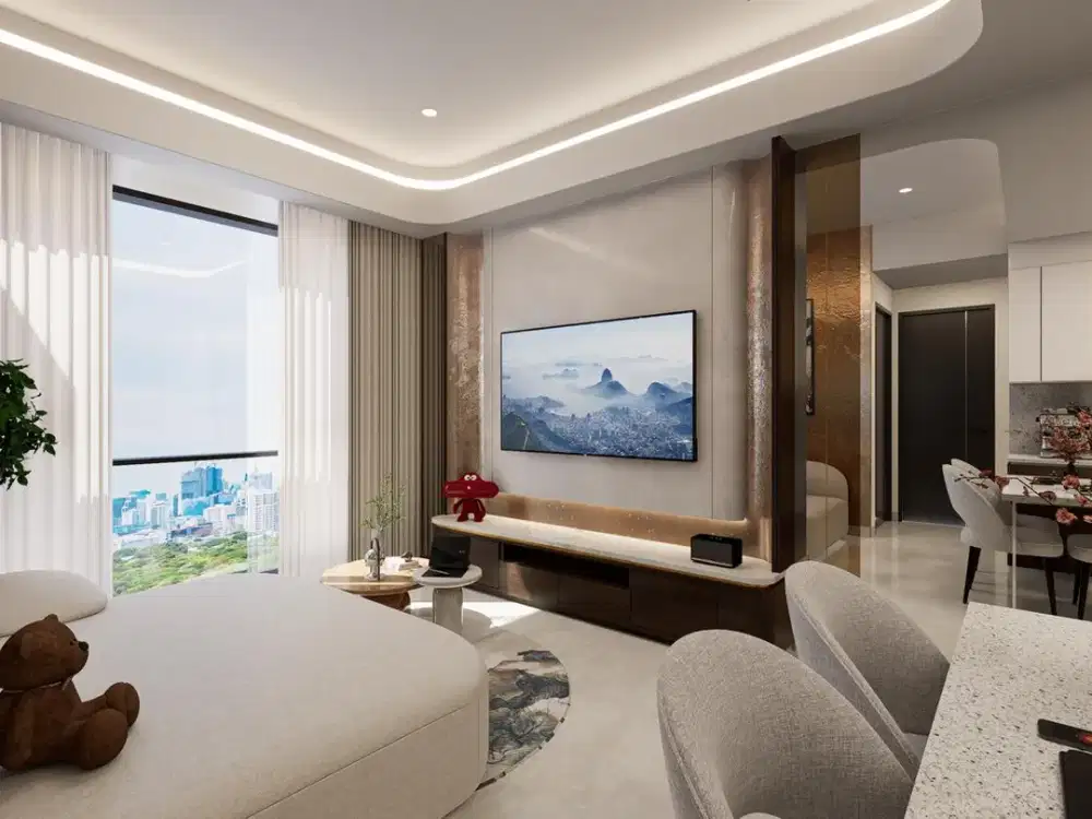 Dijual Apartemen Siap Huni 1BR Furnished Marigold Navapark BSD, Tangerang