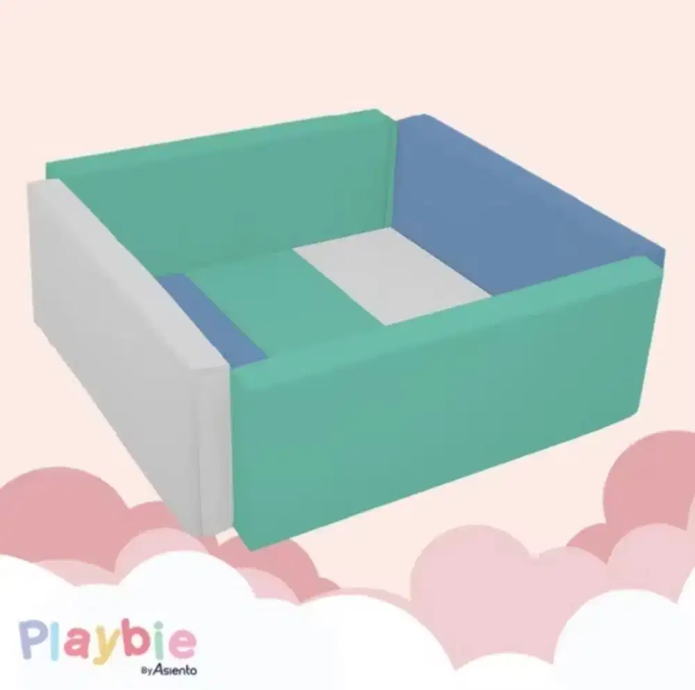 Preloved Bumper Bed Playbie 100x150. Kasur Bayi/Anak