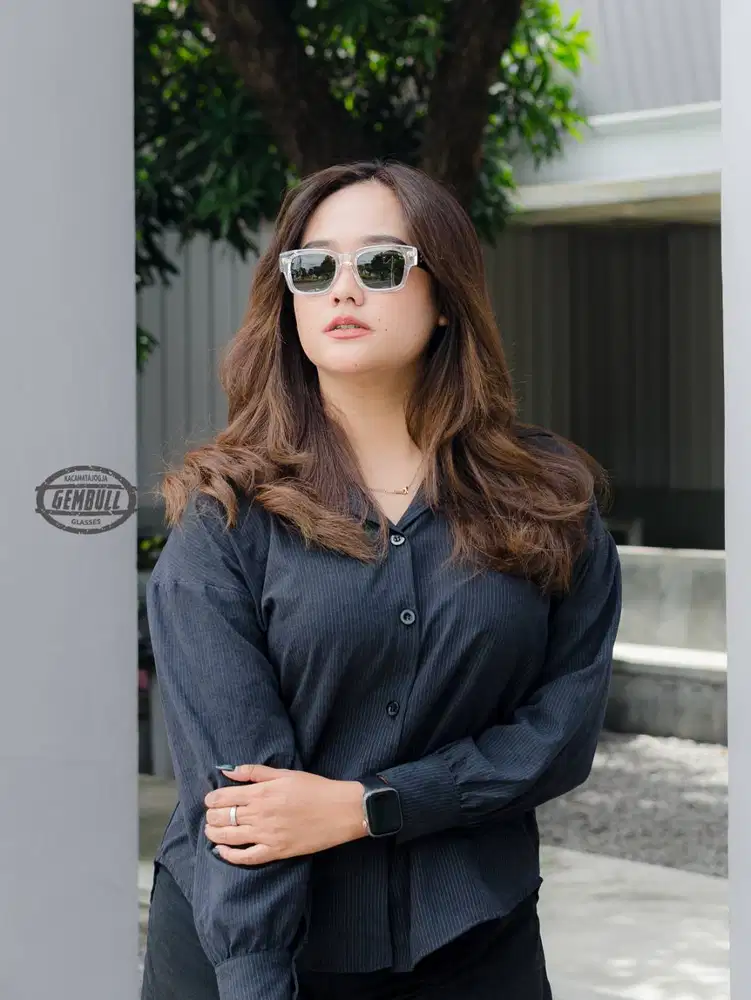 Gembull Glasses - Kacamata Sunglasses Kotak Polarized - Linita 03