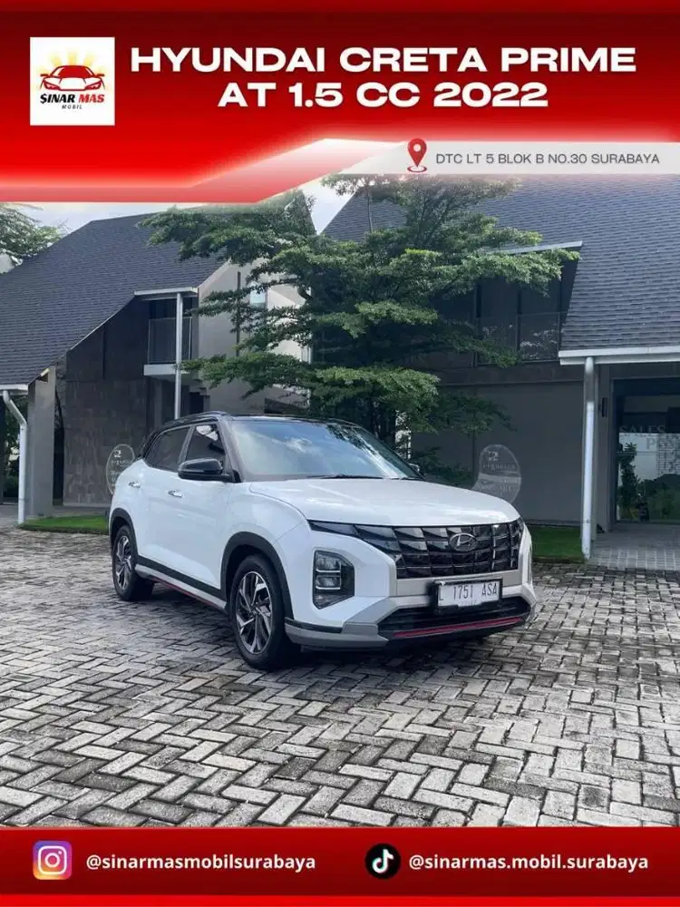 hyundai creta prime 2022 KM 30rb an dp minim istimewa