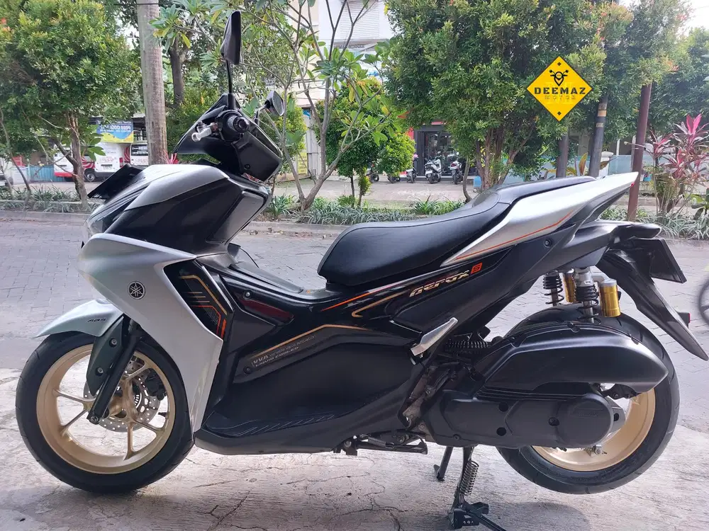 (DP 1 Jt)‼️ Aerox ABS Keyless Connected Silver 2023 Cash / Kredit