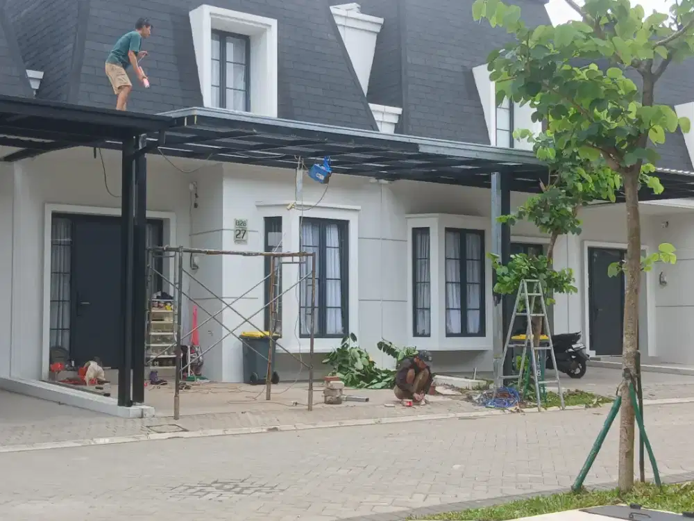 Kanopi atap alderon 2 layer