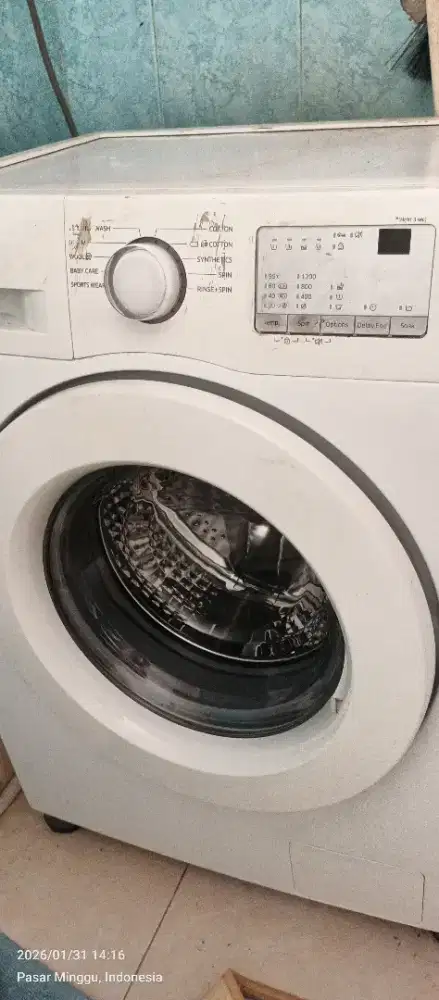 Di Jual Mesin cuci Merk Samsung 6,5Kg bukaan depan
