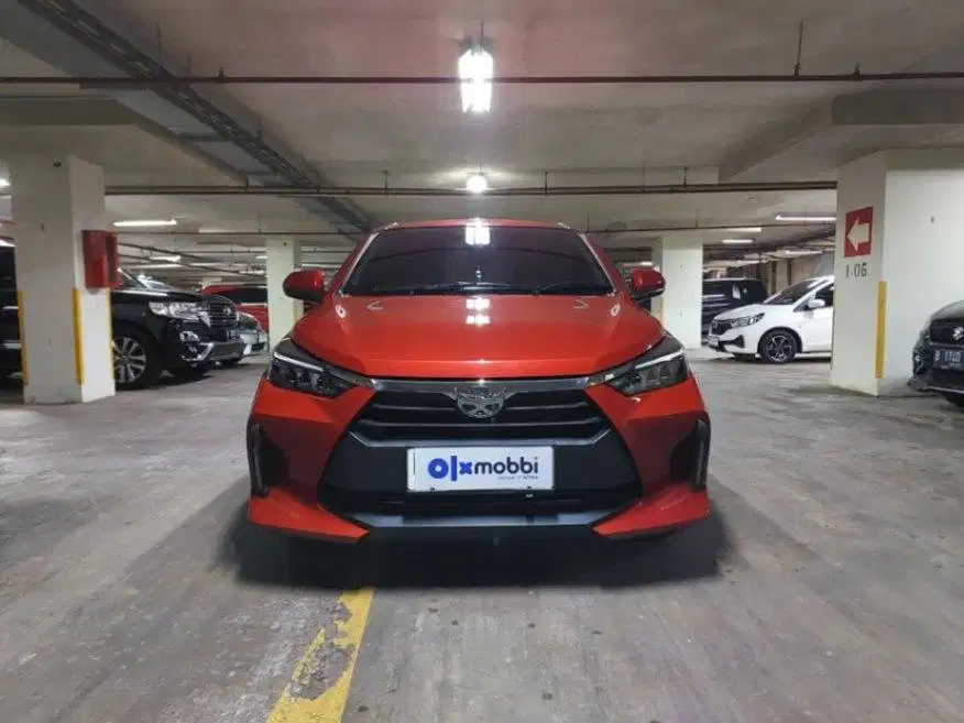 DP RINGAN Toyota Agya 1.2 G Bensin-MT 2024 Merah CCIJB