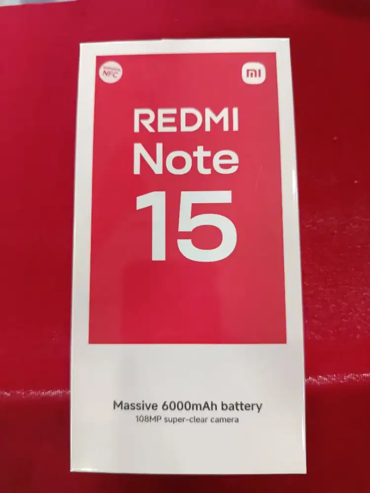 PROMO FEBRUARI DISKON HARGA REDMI NOTE 15 4G RAM 8GB 128GB