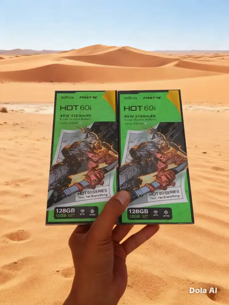 [ Fast respon WA ] Infinix Hot 60i NFC 6+6/128 Garansi resmi 1thn