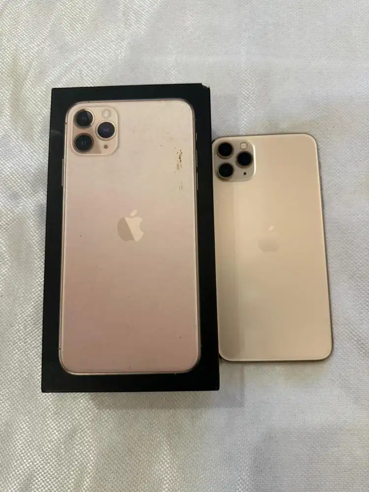 Iphone 11 Promax 256gb gold ibox