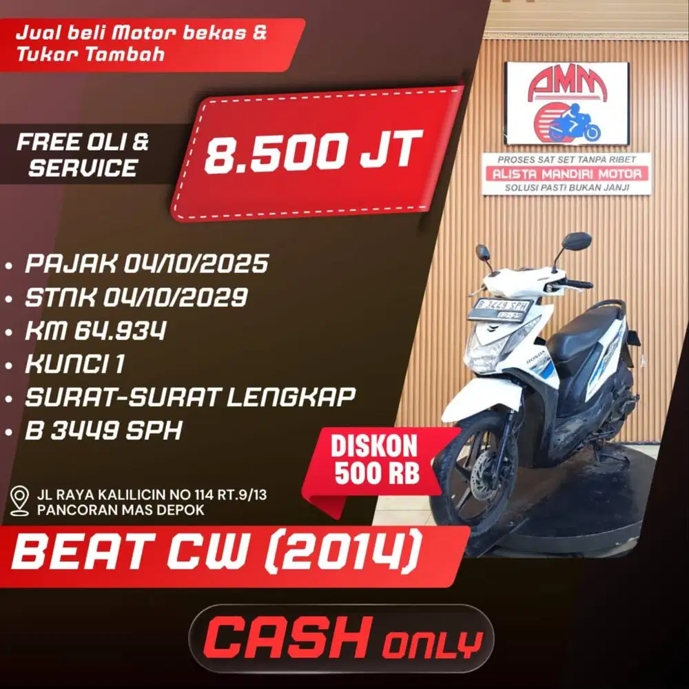 BEAT CW 2014 CC 0% KREDIVO TOKPED SPAYLATER INDODANA GOPAYLATER