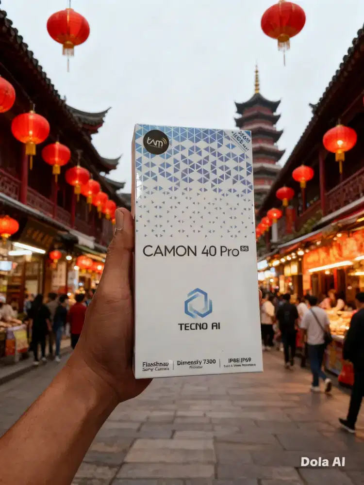 Berminat silahkan WA Tecno Camon 40 Pro 5G 8+8/256 Garansi resmi 13bln