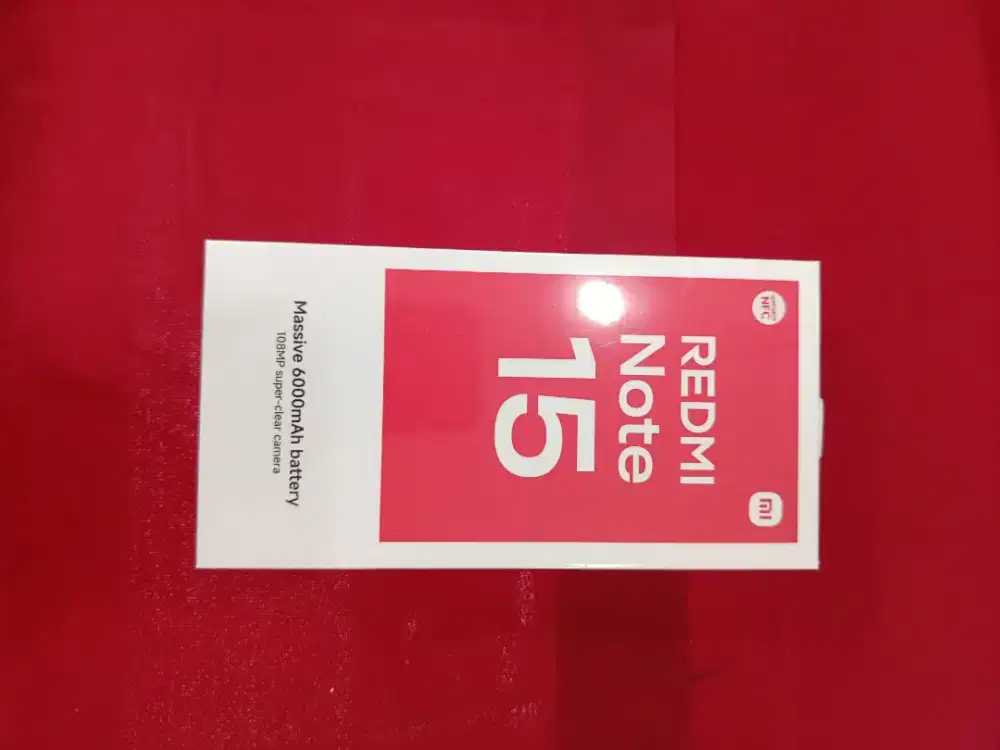 PROMO FEBRUARI DISKON HARGA REDMI NOTE 15 4G RAM 8GB 256GB