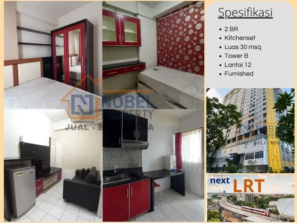 Disewakan Apartemen Mentes Free IPL 1 Tahun Tower B Lantai 12
