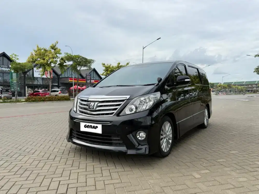 Tangan pertama,pajak panjang,low odo,service record Toyota Alphard SC