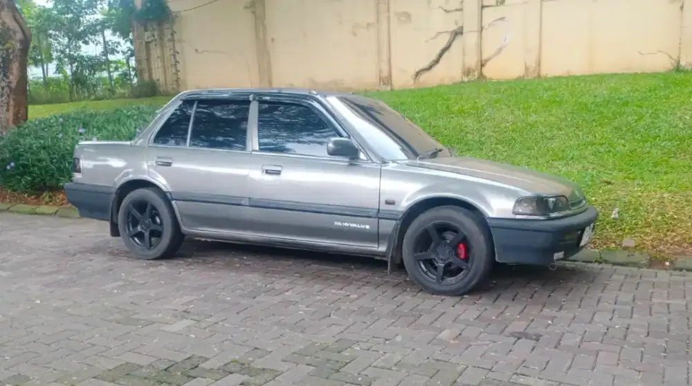 Honda grand civic LX 90/91 manual AC cool siap pakai