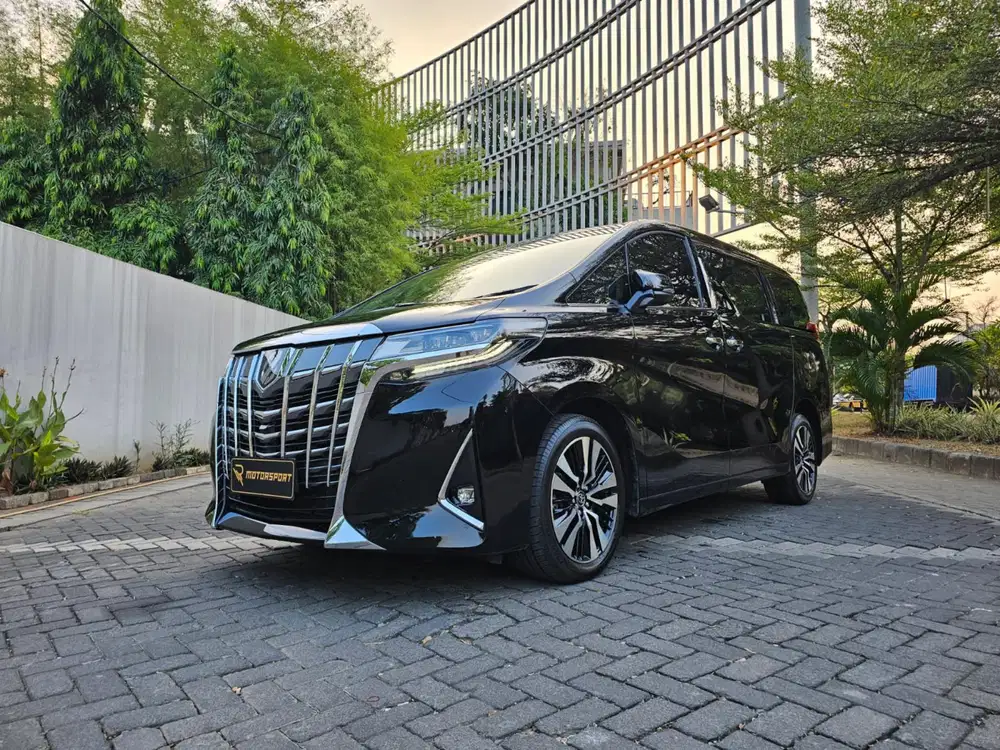 (TDP: 0 Rupiah) Toyota Alphard G ATPM 2020 low km record
