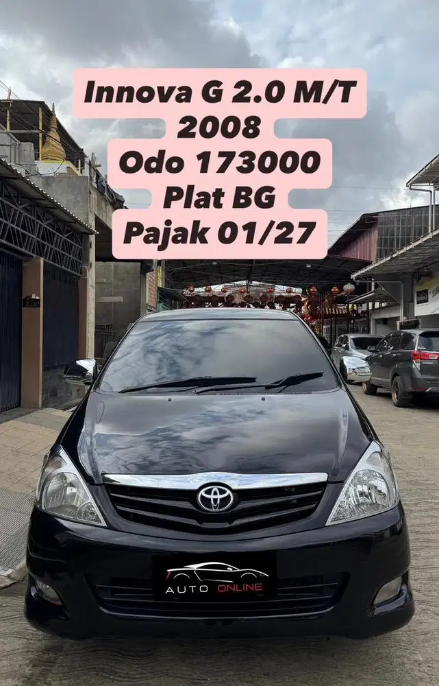 Toyota Innova G 2.0 M/T 2008